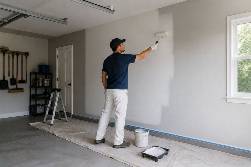 Exterior Garage Refinishing